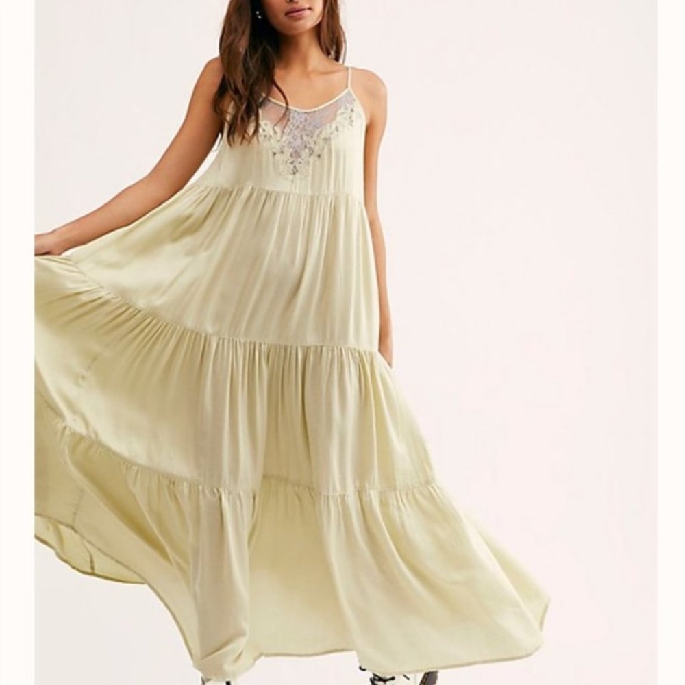 Free People Penelope maxi slip | dress